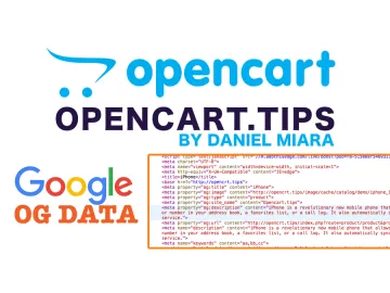 Meta OG DATA +Snippet for Google OpenCart 2