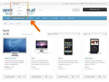 Theme Selector For a Customer